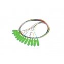 PIGTAIL FIBER SM SC/APC SEMI TIGHT 9/125 G657A1 12X2M MULTICOLOR LANBERG