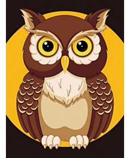 Beldizart Night owl 15*20 cm WD308