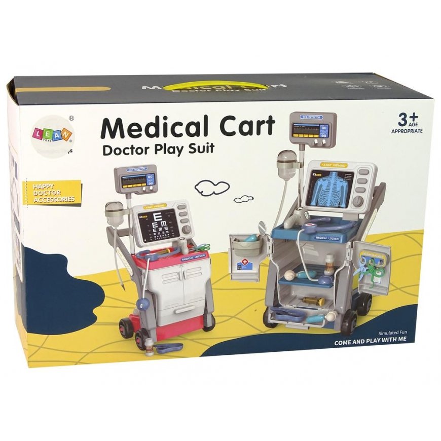 Lean Cars Light Pink Little Doctor Stethoscope Set – 4