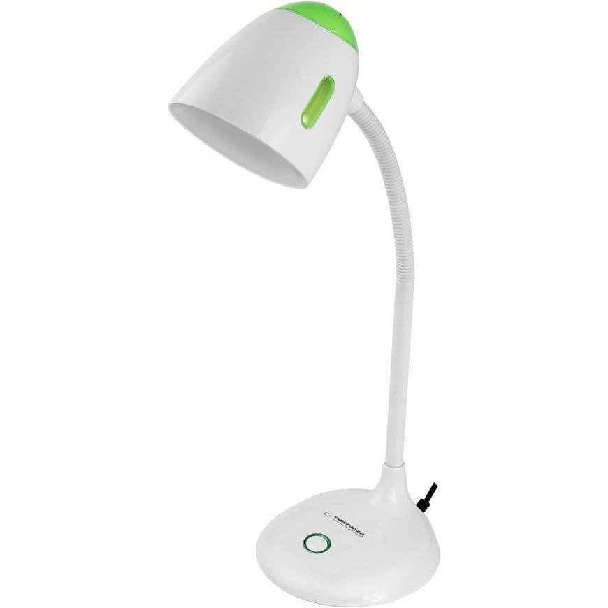 ELD110G Esperanza lampka biurkowa e27 electra žalia – 2