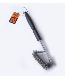 Texas Club Grill Brush with Scraper (44 cm)