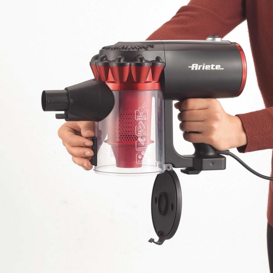 Ariete Handy Force Rbt портативный пылесос Черный, Красный Без мешка – 3