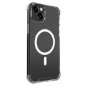 Evelatus Apple iPhone 15 Plus Shockproof case with Magsafe Transparent Evelatus Apple iPhone 15 Plus Shockproof case with Magsafe Transparent