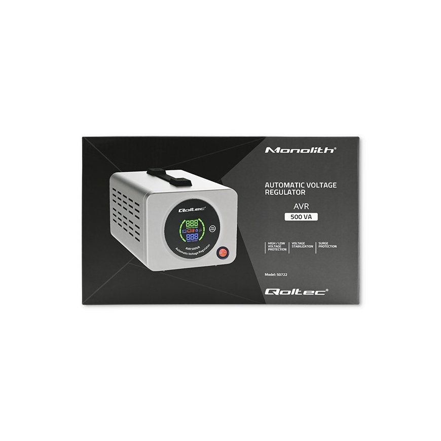 Qoltec QOLTEC 50722 Automatic Voltage Stabilize