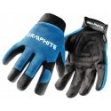 GRAPHITE 10" work gloves, synthetic leather + elastic fabric, CE GRAPHITE 10" work gloves, synthetic leather + elastic fabric, CE