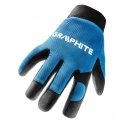 GRAPHITE 10" work gloves, synthetic leather + elastic fabric, CE GRAPHITE 10" work gloves, synthetic leather + elastic fabric, CE