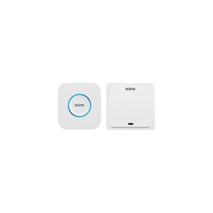 Eura WIRELESS DOOR KNOCK "EURA" WDP-82H2 "CHILL-OUT" - without batteries, button (kinetic), expandable
