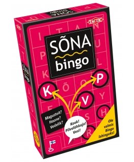 Tactic TRAVEL GAME Word Bingo