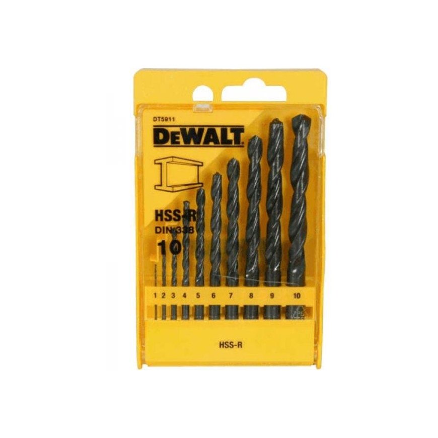 DeWALT Drilled complete 10 pcs. Wierteł