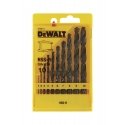 Grąžtas komplet 10vnt. wierteł do metalu HSS-R DeWALT [DT5911-QZ]