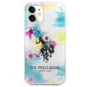 Case US Polo Assn US Polo USHCP12SPCUSML iPhone 12 mini 5.4 inch Multi Color Tie Dye Collection