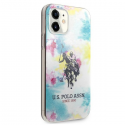 Case US Polo Assn US Polo USHCP12SPCUSML iPhone 12 mini 5.4 inch Multi Color Tie Dye Collection