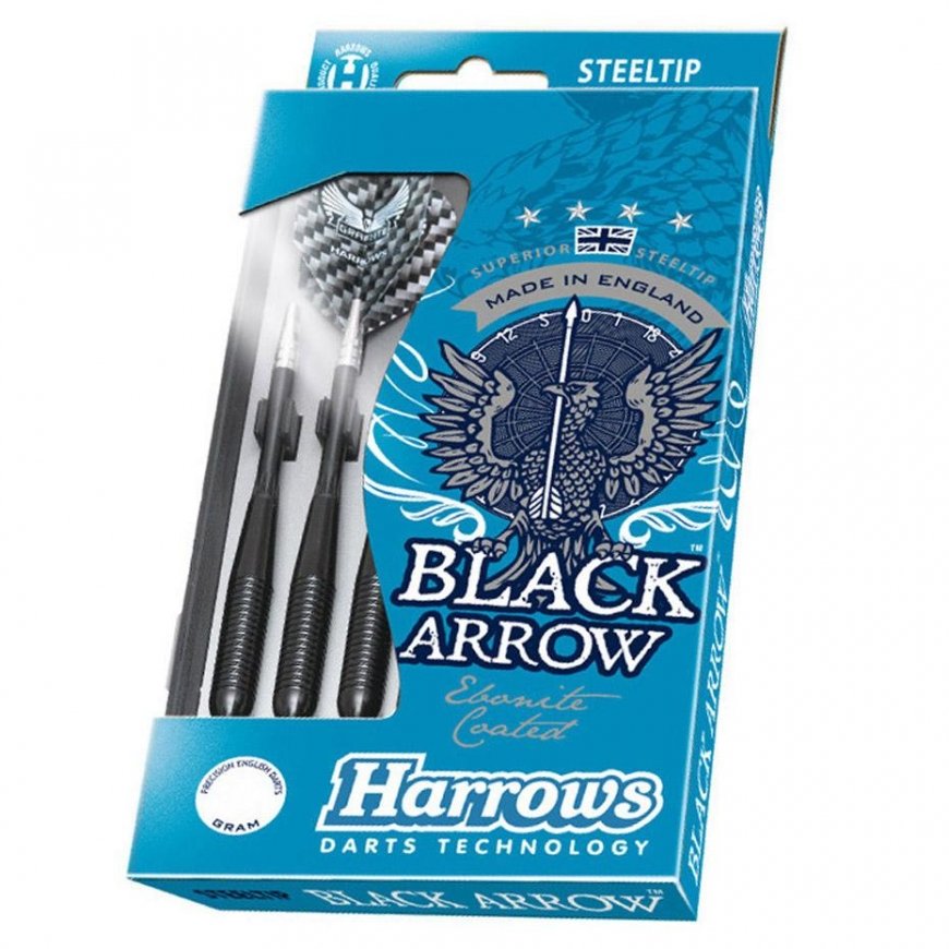 Harrows Darts Steeltip Black ARROW 3x22gR