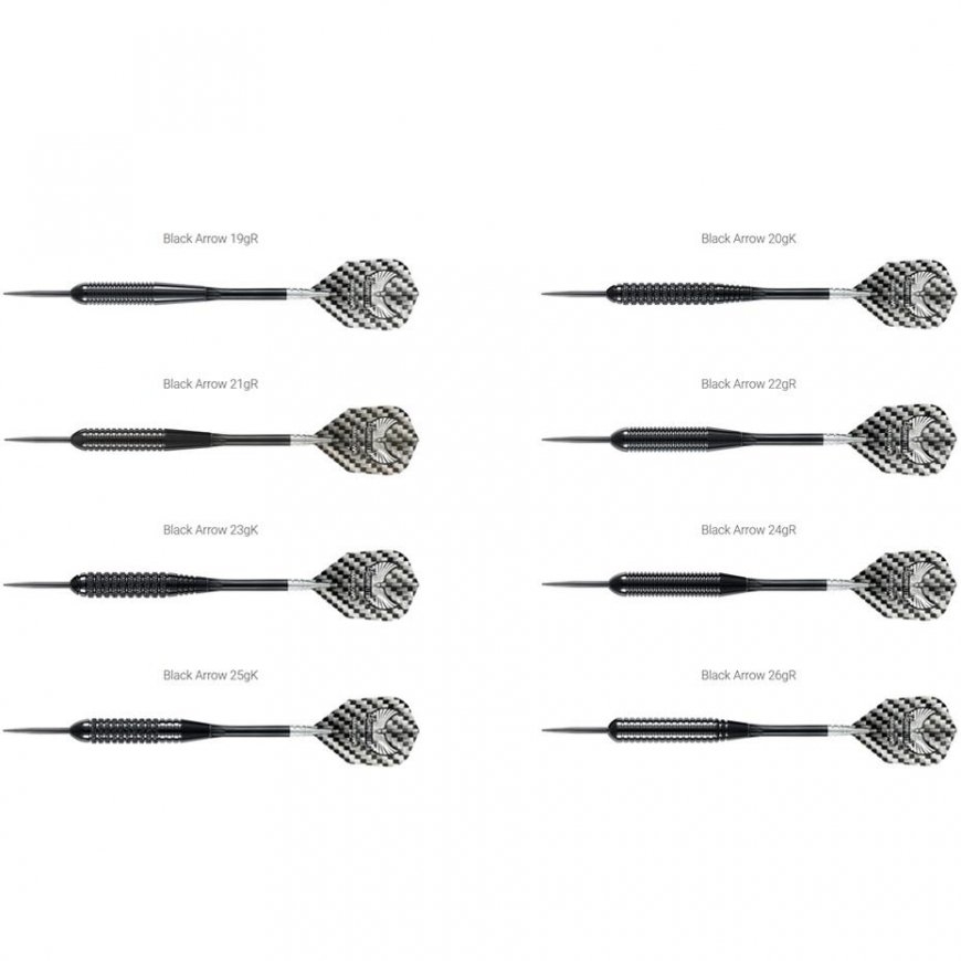 Harrows Darts Steeltip Black ARROW 3x22gR – 2