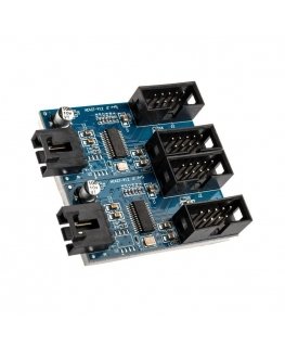 Akasa Akasa Interner USB 2.0 Hub-Card, incl. 30cm USB Cable