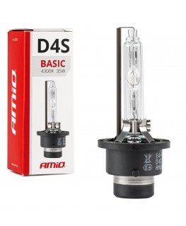 Xenon bulb, incandescent xenon d4s 35w 4300k amio basic