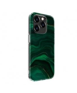 Evelatus Apple iPhone 15 Pro PC Customized Print Design Marble Green