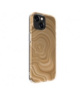 Evelatus Apple iPhone 15 PC Customized Print Design Desert Gold