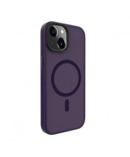 Evelatus Apple iPhone 15 Hybird Case With Magsafe PC+TPU Deep Purple
