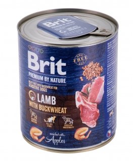 BRIT Premium by Nature Lamb tatraga - Koera märgtoit - 800 g