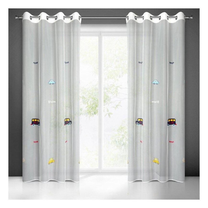 Eurocurtains FOR/ALVIN/B+NIE 140X250 TRANSPARENT