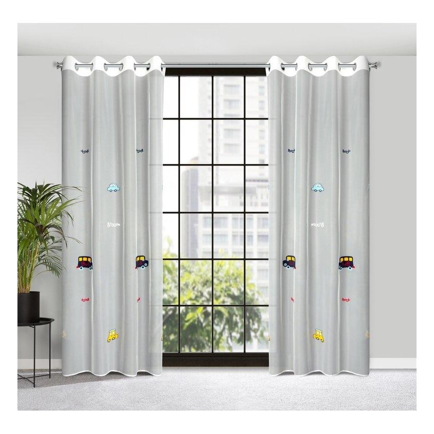 Eurocurtains FOR/ALVIN/B+NIE 140X250 TRANSPARENT – 2