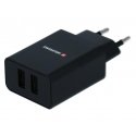 Swissten charger 2x USB-A 2.1 A (22033000) Swissten charger 2x USB-A 2.1 A (22033000)