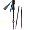 Trekking poles Viking Kettera Pro Black-Blue-Orange, 115-135cm