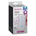 Mouse Defender Wireless mouse Defender TOUCH MM-997 optical 1600dpi 2.4 GHz + Bluetooth white RGB battery bezklikowa silent Mouse Defender Wireless mouse Defender TOUCH MM-997 optical 1600dpi 2.4 GHz + Bluetooth white RGB battery bezklikowa silent