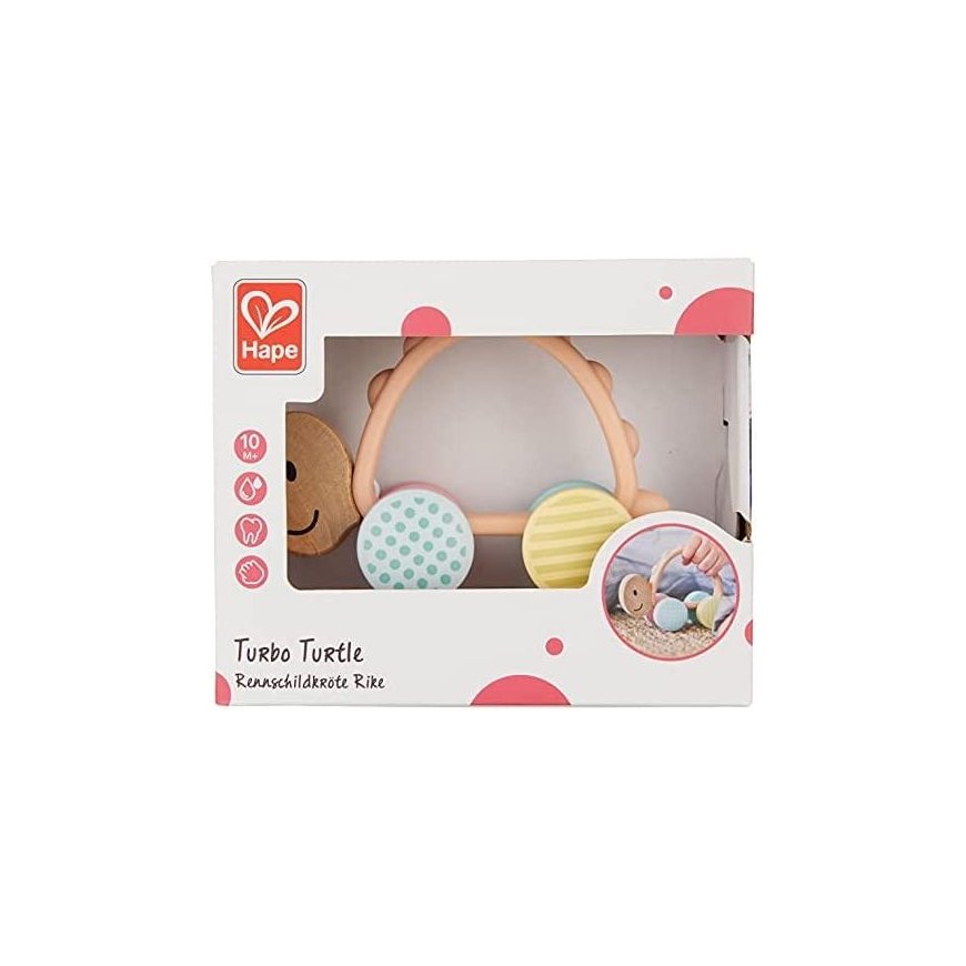 HAPE wooden toy Turtle, E8516B – 5