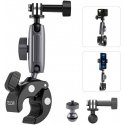 TELESIN universal steering tube holder for sports cameras (aluminum)