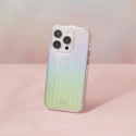 Uniq Dėklas UNIQ Coehl Linijinis Apple iPhone 14 Pro Max opalowy / vaivorykštis
