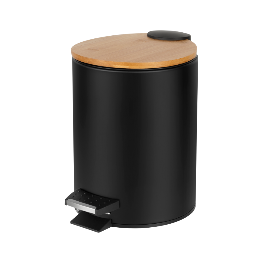 Teesa Dustbin łazienkowy 3 l (black)