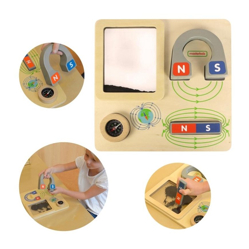 A fun magnetic educational Masterkidz compass board