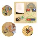 Linksma magnetinė mokomoji Masterkidz kompaso lenta Linksma magnetinė mokomoji Masterkidz kompaso lenta