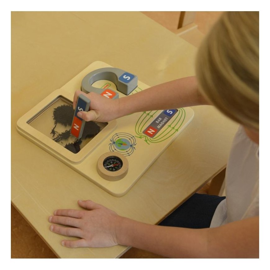 Linksma magnetinė mokomoji Masterkidz kompaso lenta – 3