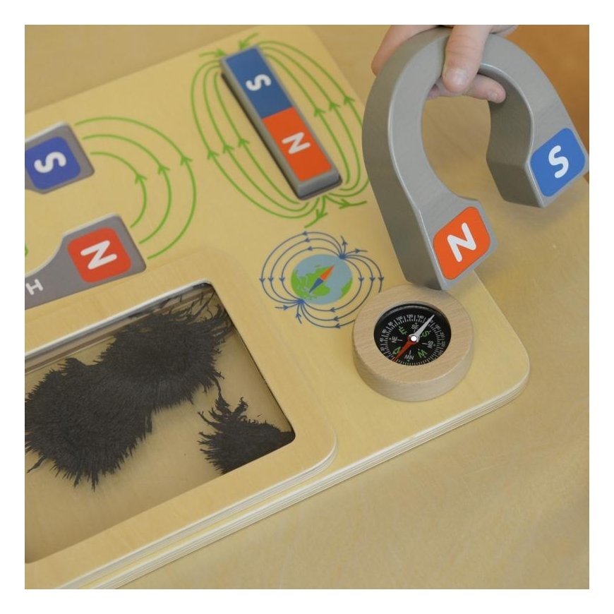 Linksma magnetinė mokomoji Masterkidz kompaso lenta – 5