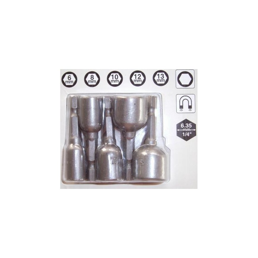 Set of 5 magnetic rotary heads MAKITA B-39154 – 3