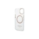 Guess GUHMP14SHTRMD iPhone 14 6.1 "gold / gold hard case Metal Outline Magsafe