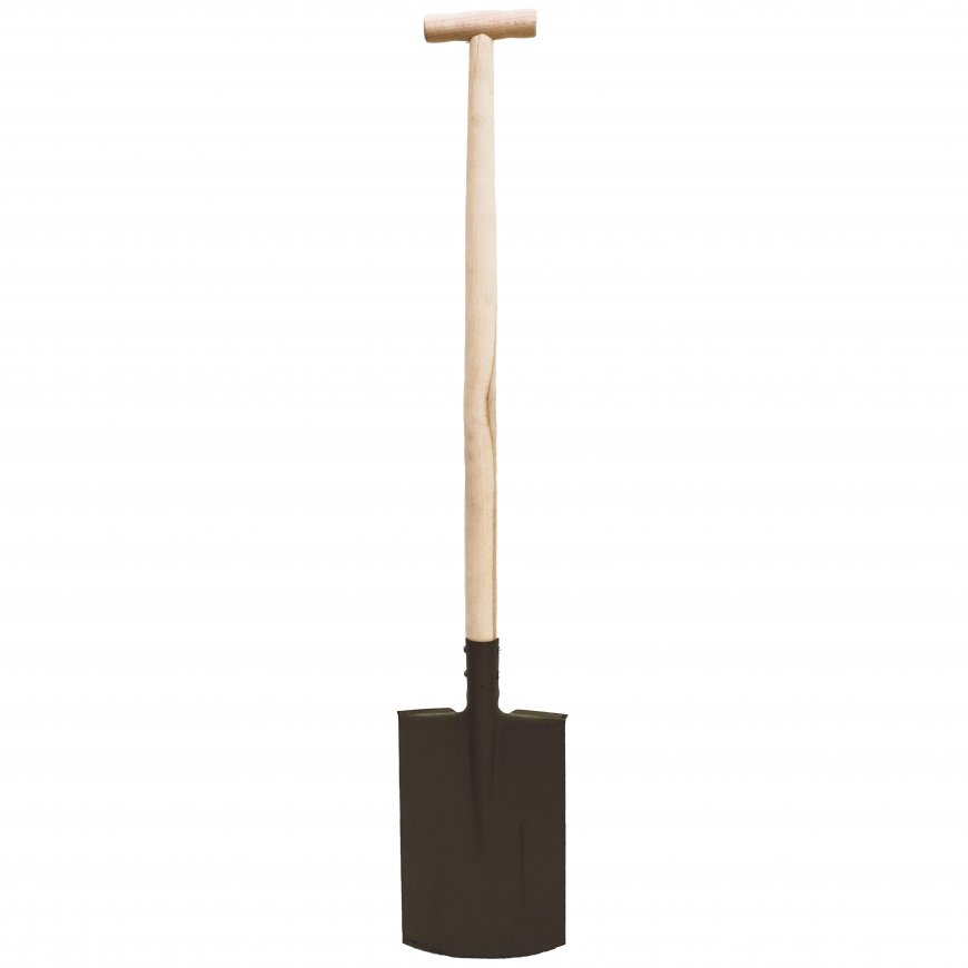POLSKA 12338 Straight shovel with wooden handle 117 cm – 2