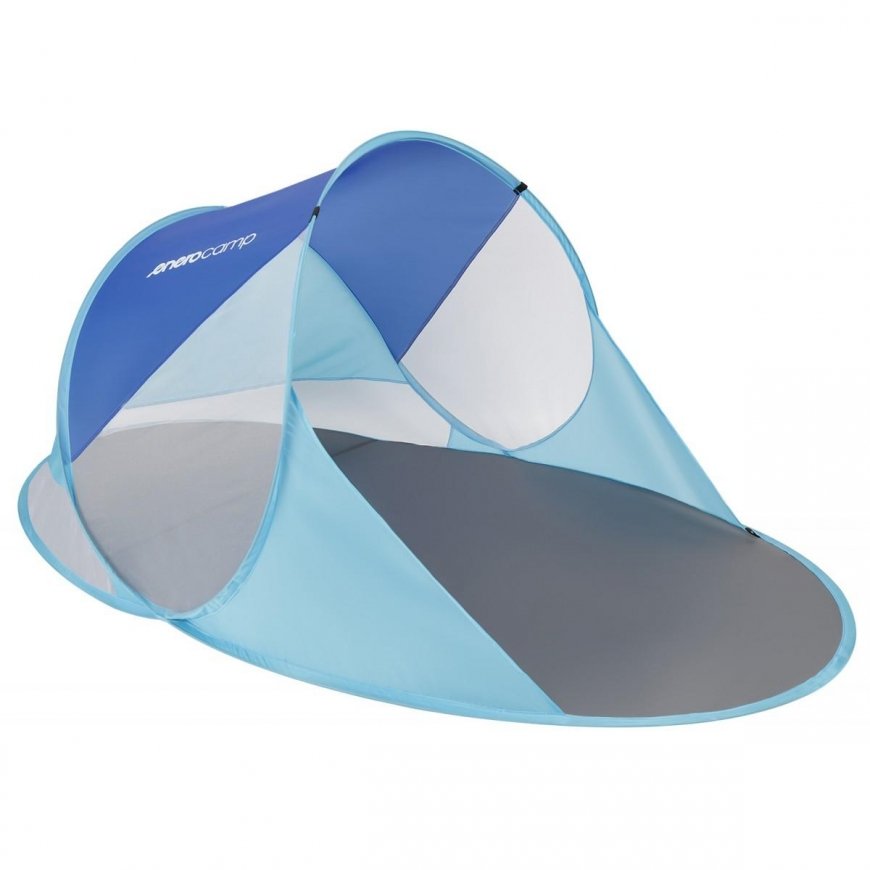 Enero Camp NAMIOT PARAWAN PLAŻOWY SAMOROZKŁADAJĄCY 190X120X90/70CM BLUE POP-UP – 3