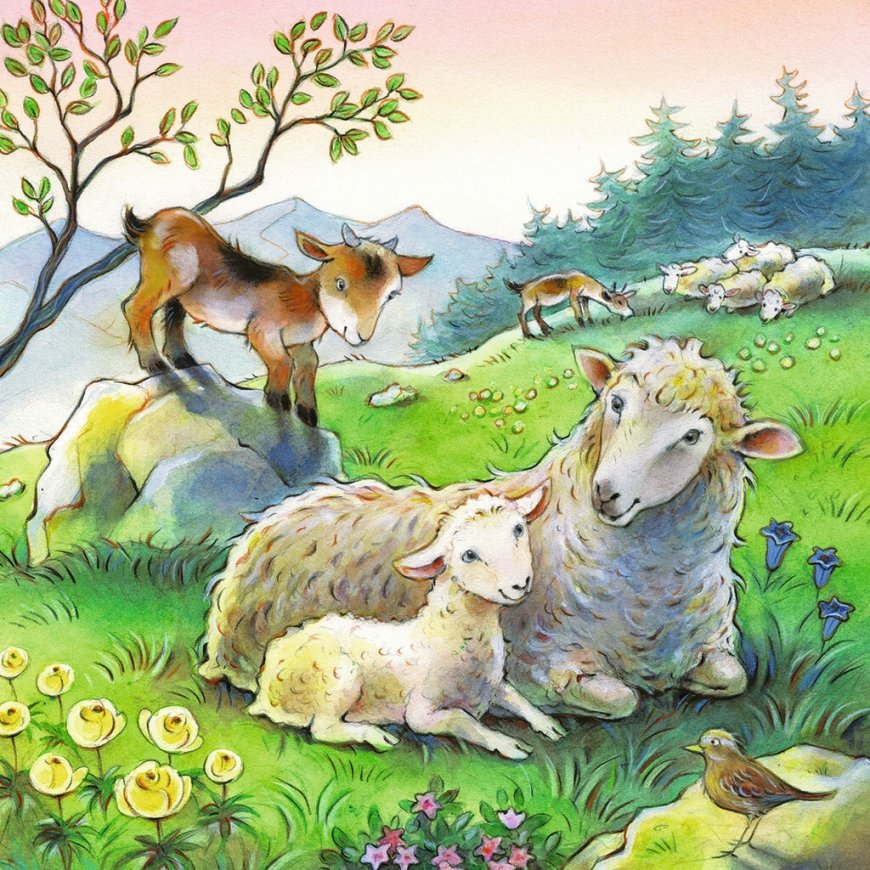 Ravensburger 8029 palapeli Kuviopalapeli 49 kpl Eläimet – 2