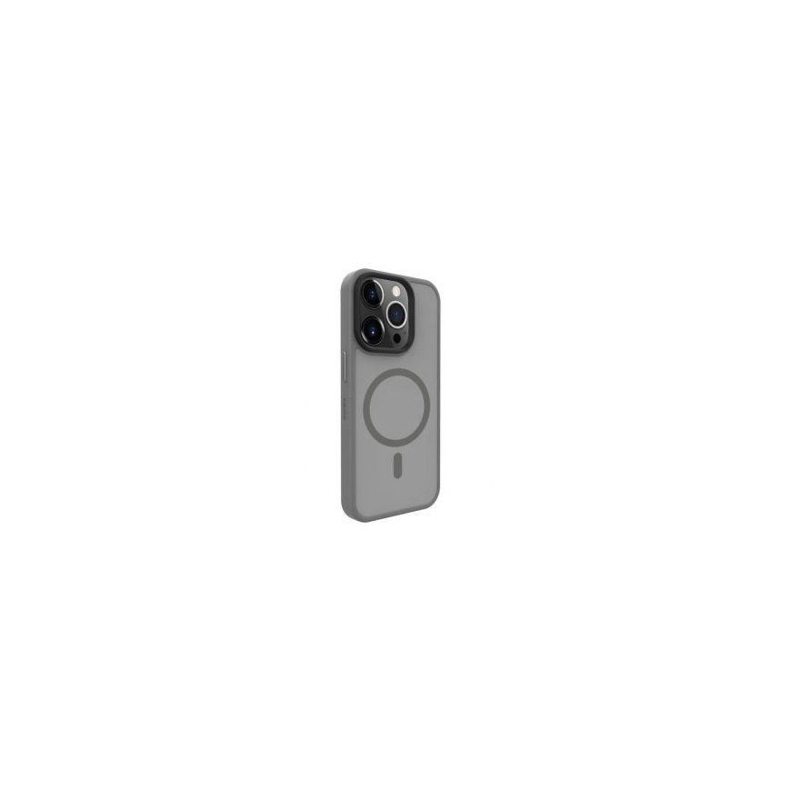 Evelatus Apple iPhone 15 Pro Max Hybird Case With Magsafe PC+TPU Silver