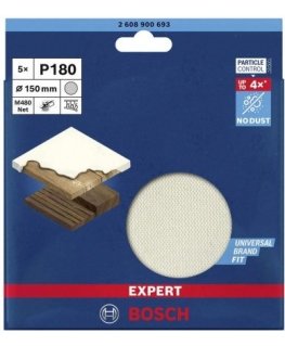 Bosch EXPERT Sandings Nets M480,150mm,K180, 5x
