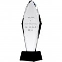 Tryumf Engraved glass trophy H 31 cm Tryumf Engraved glass trophy H 31 cm