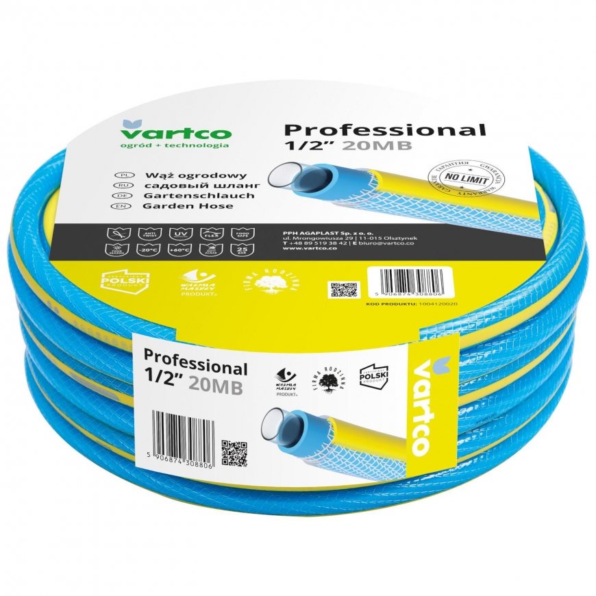 Agaplast Garden hose Vartco Professional 1/2" 20m