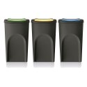 Prosperplast Trash can Keden SORTI BOX - black recycling Prosperplast Trash can Keden SORTI BOX - black recycling