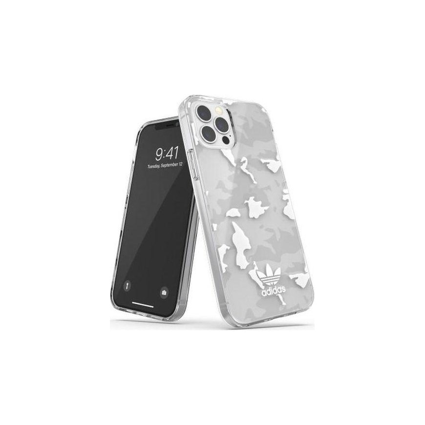 Case Adidas Adidas OR SnapCase Camo iPhone 12/12 Pro transparent / white 43705