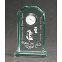 Tryumf Engraved glass trophy with case Tryumf Engraved glass trophy with case