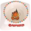 GARFIELD Garfield, melamino kačių dubuo, balta/pilka GARFIELD Garfield, melamino kačių dubuo, balta/pilka